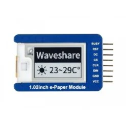1.02" E-Ink Display Module (128x80) -Electronic Accessories Store 1 02 e ink display module 128x80 waveshare wav 17575 22875585446083