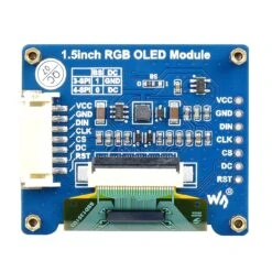 1.5" RGB OLED Display Module - 16-bit High Colour (128x128) -Electronic Accessories Store 1 5 rgb oled display module 16 bit high colour 128x128 waveshare wav 14747 35934325407939