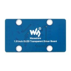 1.51" Transparent OLED (128 X 64) -Electronic Accessories Store 1 51inch transparent oled 128 x 64 the pi hut wav 22545 40719117254851