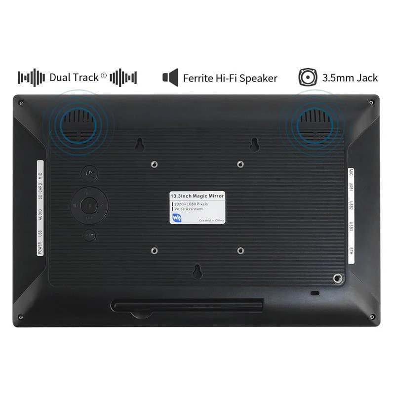 13.3" Magic Mirror (with Built-in Raspberry Pi 3A+) 11 13.3" Magic Mirror (with Built-in Raspberry Pi 3A+) - Image 9