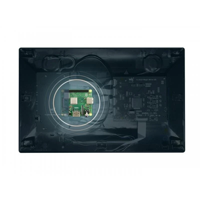 13.3" Magic Mirror (with Built-in Raspberry Pi 3A+) 12 13.3" Magic Mirror (with Built-in Raspberry Pi 3A+) - Image 10