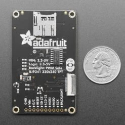2.2" 18-bit Color TFT LCD Display With MicroSD Card Breakout - EYESPI Connector -Electronic Accessories Store 2 2 18 bit color tft lcd display with microsd card breakout adafruit ada1480 40029339222211