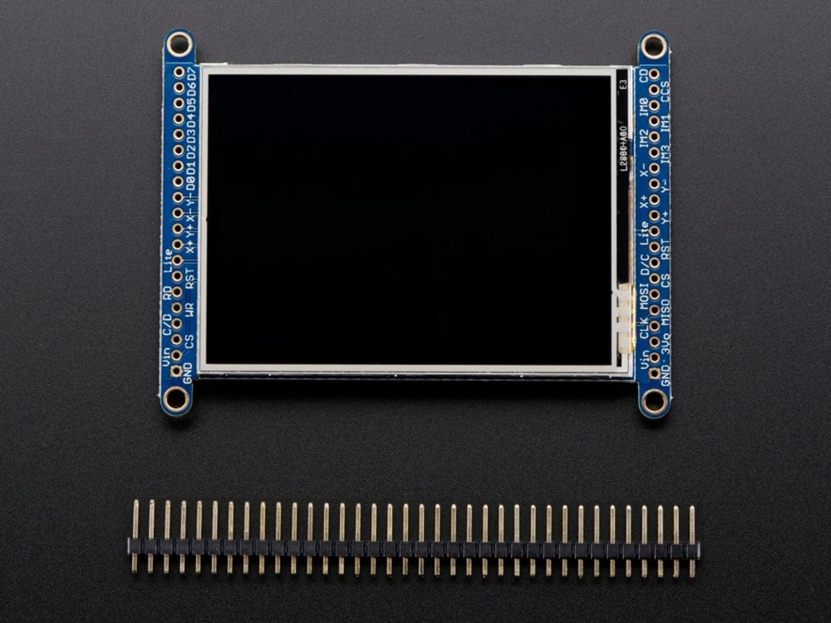 2.8" TFT LCD With Touchscreen Breakout Board W/MicroSD Socket (ILI9341) 6 2.8" TFT LCD With Touchscreen Breakout Board W/MicroSD Socket (ILI9341) - Image 4