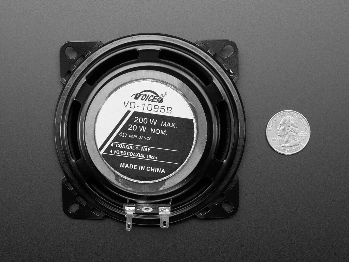 20W 4 Ohm Full Range Speaker (XS-GTF1027) 4 20W 4 Ohm Full Range Speaker (XS-GTF1027) - Image 2