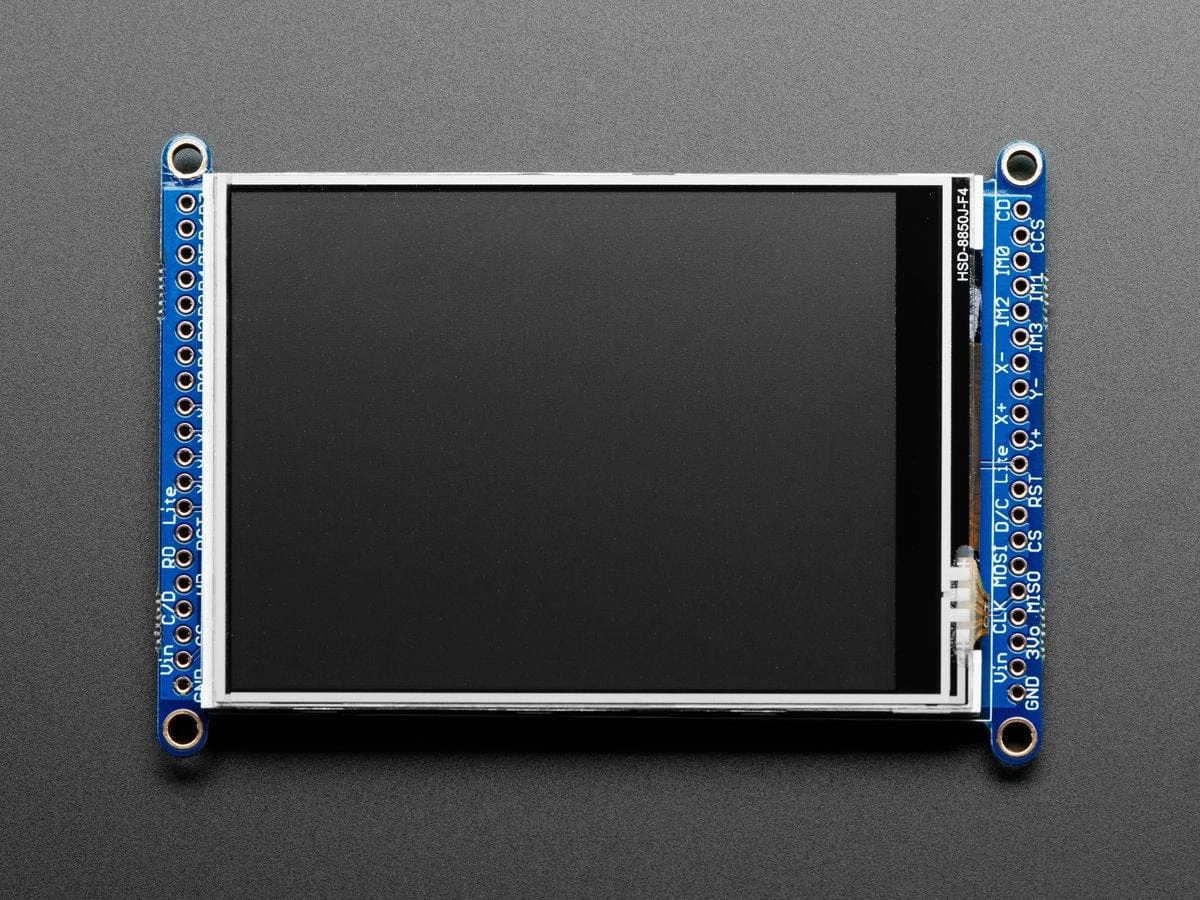 3.2" TFT LCD With Touchscreen Breakout Board W/MicroSD Socket (ILI9341) 5 3.2" TFT LCD With Touchscreen Breakout Board W/MicroSD Socket (ILI9341) - Image 3