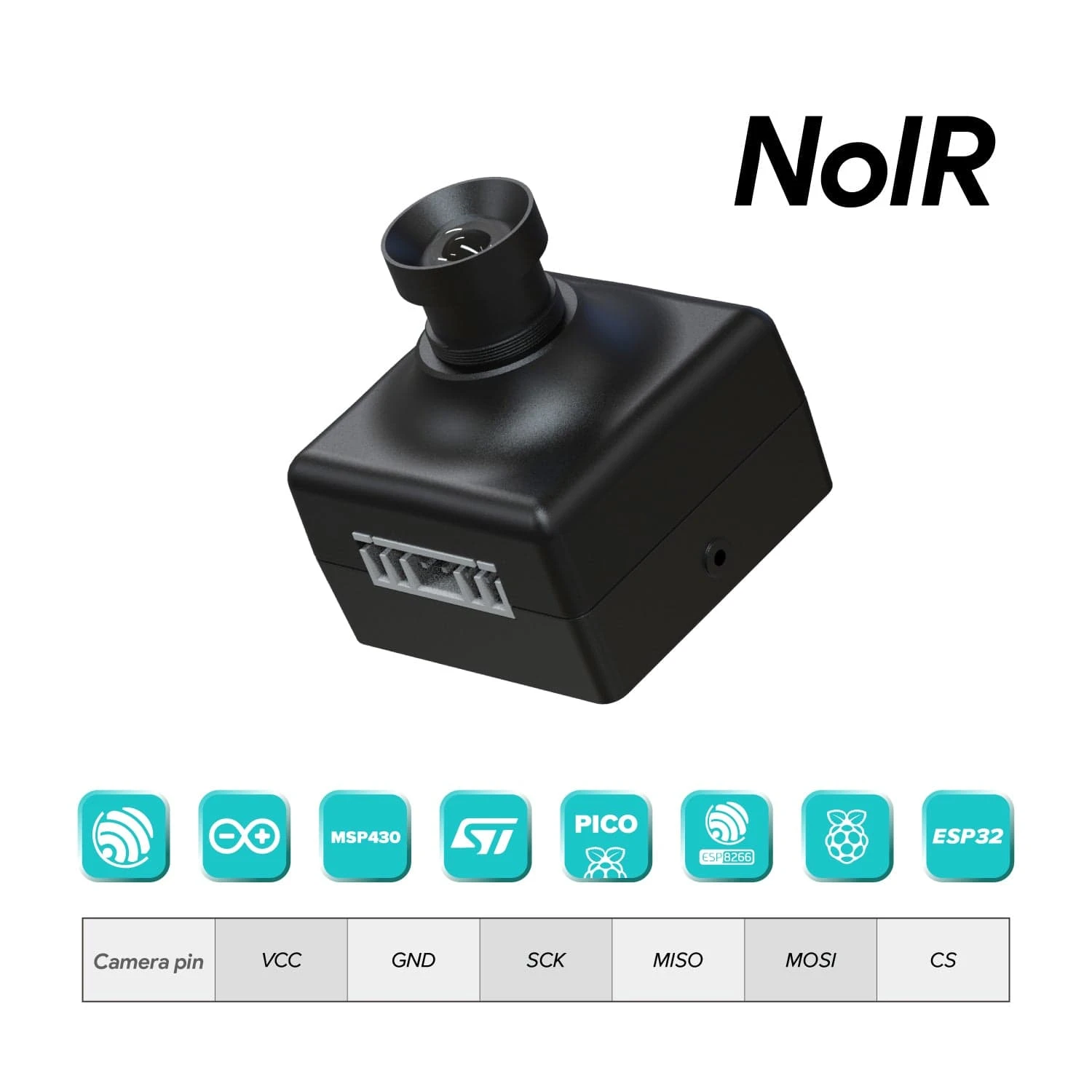 5 MP SPI Camera Module With M12 Lens (NoIR) 4 5 MP SPI Camera Module With M12 Lens (NoIR) - Image 2