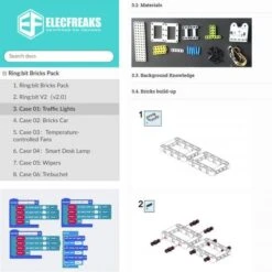 6-in-1 Ring:bit Bricks Pack For Micro:bit (Building Brick Compatible) 13 6-in-1 Ring:bit Bricks Pack For Micro:bit (Building Brick Compatible) -Electronic Accessories Store 6 in 1 ring bit bricks pack for micro bit building brick compatible elecfreaks 103694 28226167636163