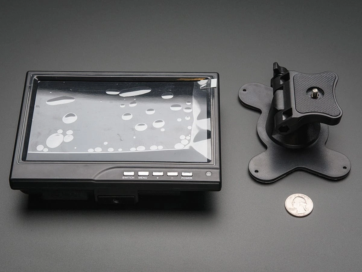 7" Display 1280x800 (720p) IPS + Speakers - HDMI/VGA/NTSC/PAL 5 7" Display 1280x800 (720p) IPS + Speakers - HDMI/VGA/NTSC/PAL - Image 3