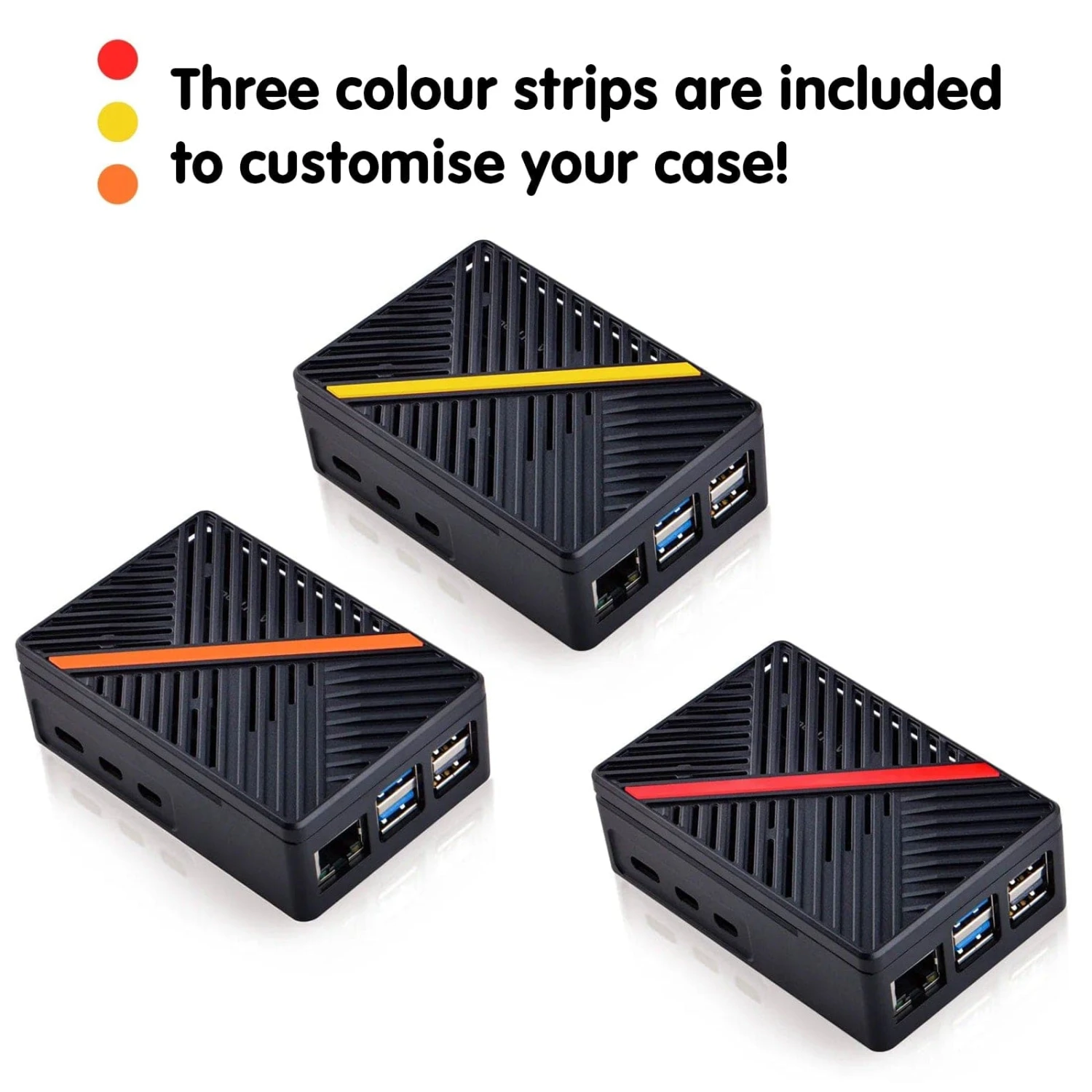 ABS Fan Case For Raspberry Pi 5 4 ABS Fan Case For Raspberry Pi 5 - Image 2