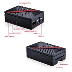 ABS Fan Case For Raspberry Pi 5 12 ABS Fan Case For Raspberry Pi 5 -Electronic Accessories Store abs fan case for raspberry pi 5 52pi zp 0167 41322305945795