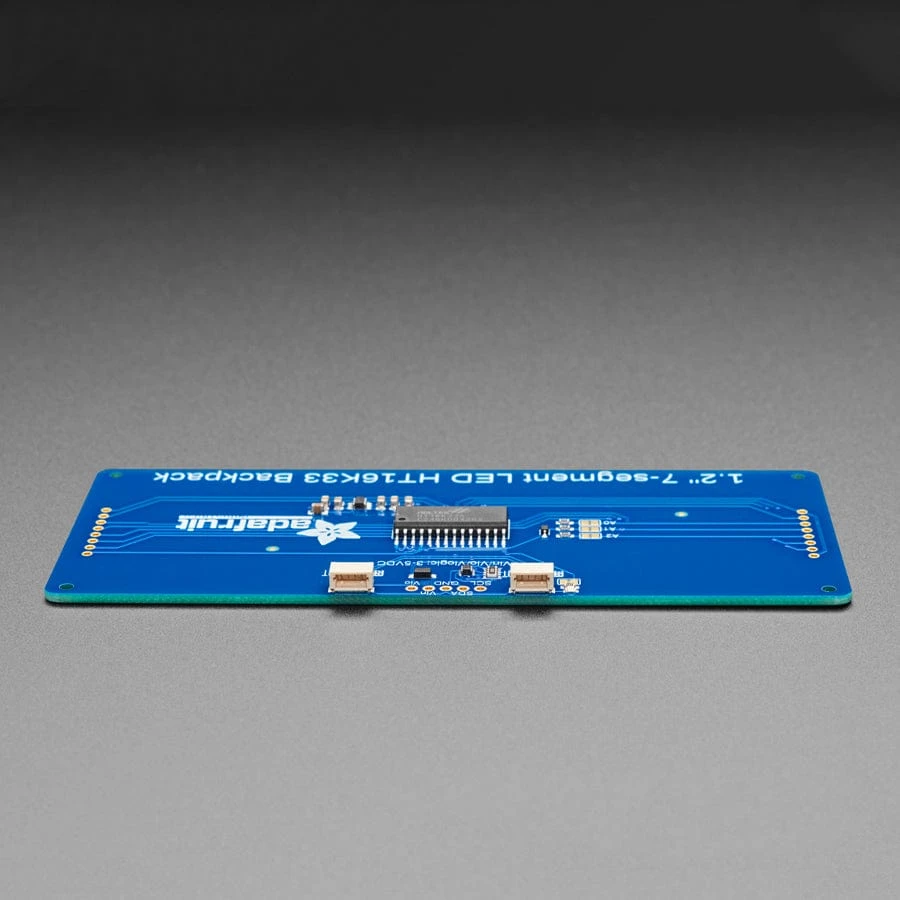 Adafruit 1.2" 4-Digit 7-Segment Display W/I2C Backpack - Red 6 Adafruit 1.2" 4-Digit 7-Segment Display W/I2C Backpack - Red - Image 4