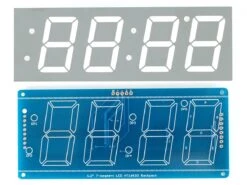 Adafruit 1.2" 4-Digit 7-Segment Display W/I2C Backpack - Yellow -Electronic Accessories Store adafruit 1 2 4 digit 7 segment display w i2c backpack yellow adafruit ada1269 28610349891779