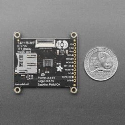 Adafruit 1.44" Colour TFT LCD Display With MicroSD Card Breakout - ST7735R -Electronic Accessories Store adafruit 1 44 colour tft lcd display with microsd card breakout st7735r adafruit ada2088 40375604871363