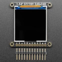 Adafruit 1.54" 240x240 Wide Angle TFT LCD Display With MicroSD - ST7789 With EYESPI Connector 8 Adafruit 1.54" 240x240 Wide Angle TFT LCD Display With MicroSD - ST7789 With EYESPI Connector -Electronic Accessories Store adafruit 1 54 240x240 wide angle tft lcd display with microsd st7789 adafruit ada3787 40171305205955