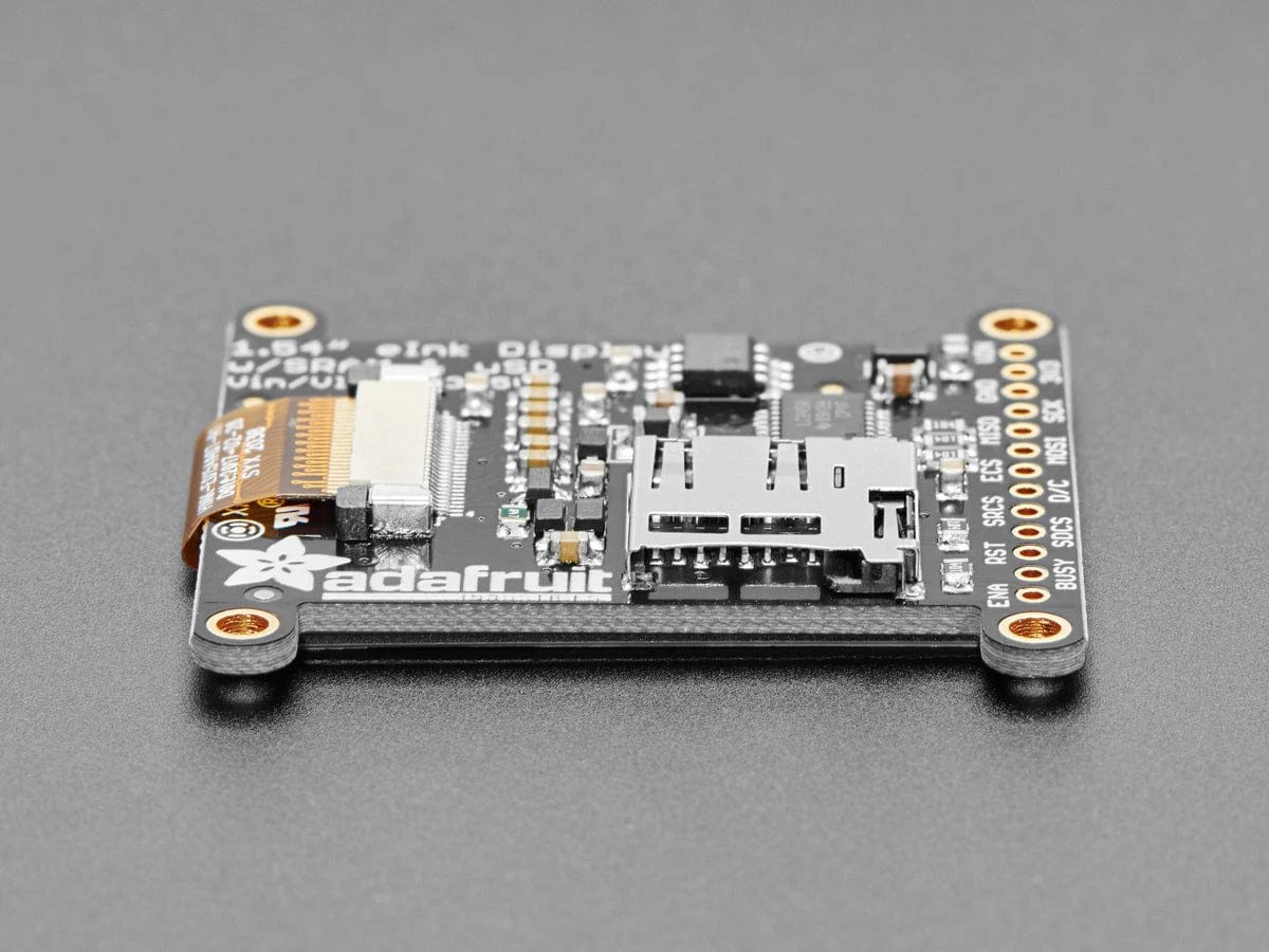 Adafruit 1.54" Tri-Color EInk / EPaper 200x200 Display With SRAM (SSD1681 Driver) 6 Adafruit 1.54" Tri-Color EInk / EPaper 200x200 Display With SRAM (SSD1681 Driver) - Image 4