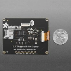 Adafruit 2.7" Tri-Color EInk / EPaper Display With SRAM (Red Black White) -Electronic Accessories Store adafruit 2 7 tri color eink epaper display with sram red black white adafruit ada4098 41231047196867