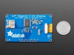 Adafruit 2.9" Red/Black/White EInk Display Breakout (THINK INK) -Electronic Accessories Store adafruit 2 9 red black white eink display breakout think ink adafruit ada1028 28610660139203