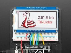 Adafruit 2.9" Red/Black/White EInk Display Breakout (THINK INK) -Electronic Accessories Store adafruit 2 9 red black white eink display breakout think ink adafruit ada1028 28610660171971