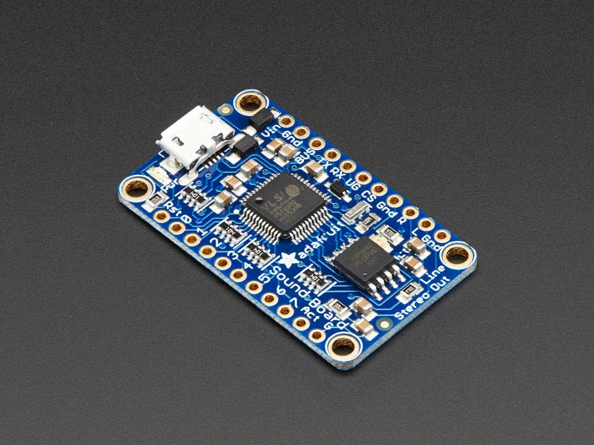 Adafruit Audio FX Mini Sound Board - WAV/OGG Trigger 16MB Flash 3 Adafruit Audio FX Mini Sound Board - WAV/OGG Trigger 16MB Flash
