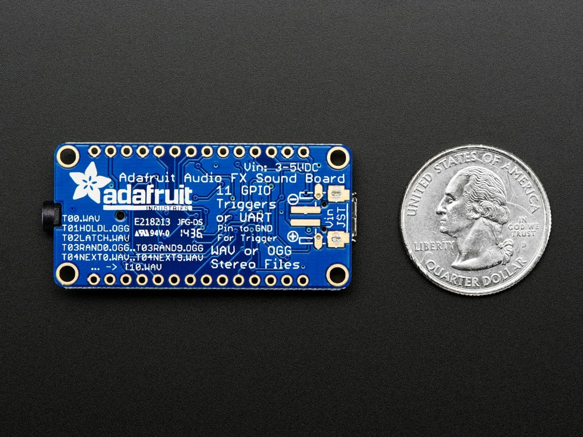 Adafruit Audio FX Sound Board - WAV/OGG Trigger With 2MB Flash 4 Adafruit Audio FX Sound Board - WAV/OGG Trigger With 2MB Flash - Image 2