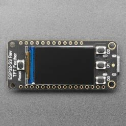 Adafruit ESP32-S3 Reverse TFT Feather - 4MB Flash, 2MB PSRAM, STEMMA QT -Electronic Accessories Store adafruit esp32 s3 reverse tft feather 4mb flash 2mb psram stemma qt the pi hut ada5691 40413913612483