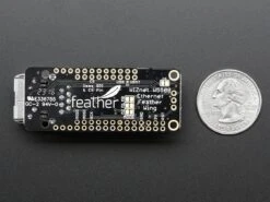 Adafruit Ethernet FeatherWing -Electronic Accessories Store adafruit ethernet featherwing adafruit ada3201 28610380628163
