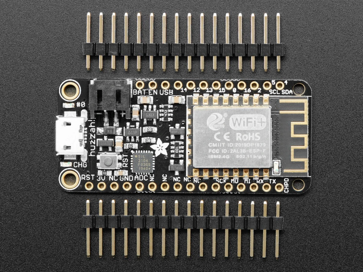 Adafruit Feather HUZZAH With ESP8266 - Loose Headers 5 Adafruit Feather HUZZAH With ESP8266 - Loose Headers - Image 3