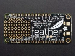 Adafruit Feather M0 Basic Proto - ATSAMD21 Cortex M0 -Electronic Accessories Store adafruit feather m0 basic proto atsamd21 cortex m0 adafruit ada2772 28610372698307