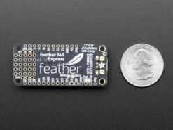 Adafruit Feather M4 Express - Featuring ATSAMD51 (ATSAMD51 Cortex M4) -Electronic Accessories Store adafruit feather m4 express featuring atsamd51 atsamd51 cortex m4 adafruit ada3857 28610461860035