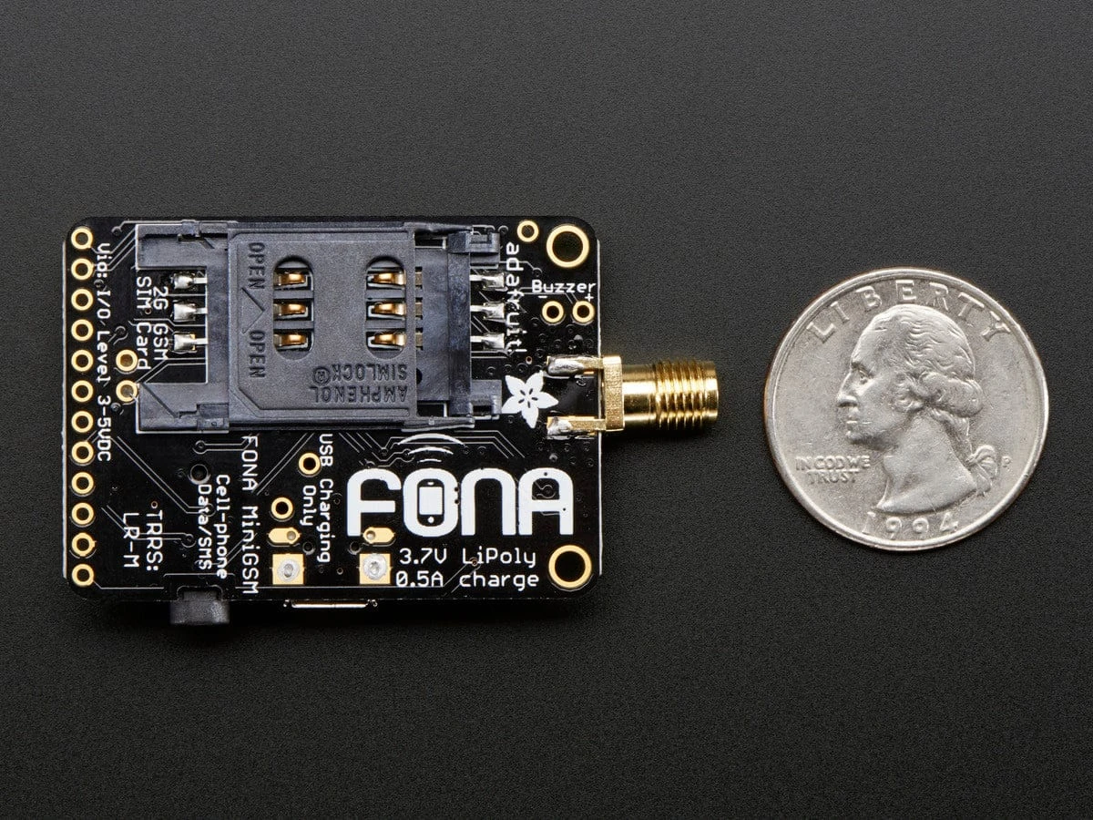 Adafruit FONA - Mini Cellular GSM Breakout - SMA Version (v1) 6 Adafruit FONA - Mini Cellular GSM Breakout - SMA Version (v1) - Image 4