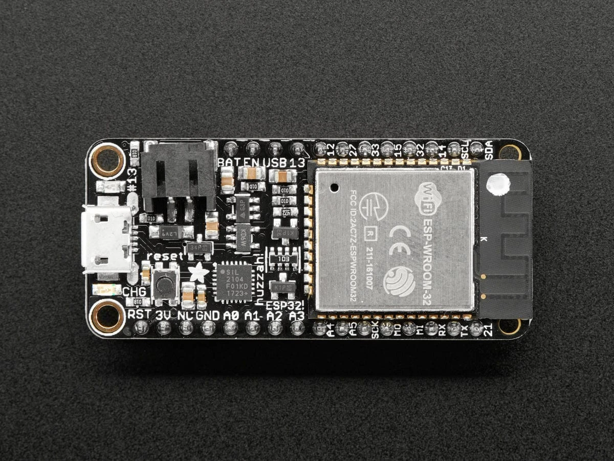 Adafruit HUZZAH32 – ESP32 Feather Board (pre-soldered) 4 Adafruit HUZZAH32 – ESP32 Feather Board (pre-soldered) - Image 2