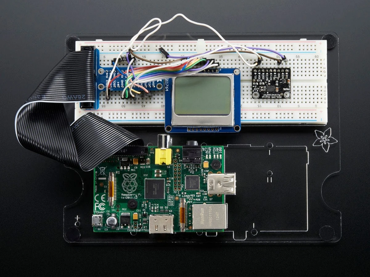 Adafruit Pi Dish For Raspberry Pi - Includes Breadboard 5 Adafruit Pi Dish For Raspberry Pi - Includes Breadboard - Image 3