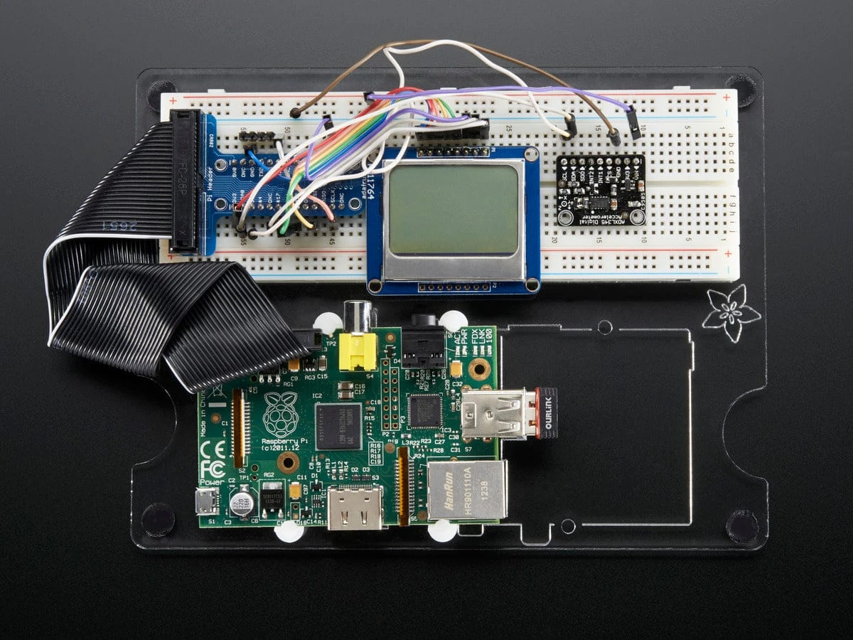 Adafruit Pi Dish For Raspberry Pi - Includes Breadboard 6 Adafruit Pi Dish For Raspberry Pi - Includes Breadboard - Image 4