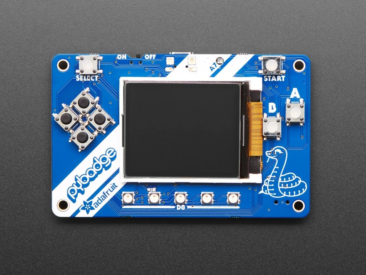 Adafruit PyBadge For MakeCode Arcade, CircuitPython, Or Arduino 4 Adafruit PyBadge For MakeCode Arcade, CircuitPython, Or Arduino - Image 2