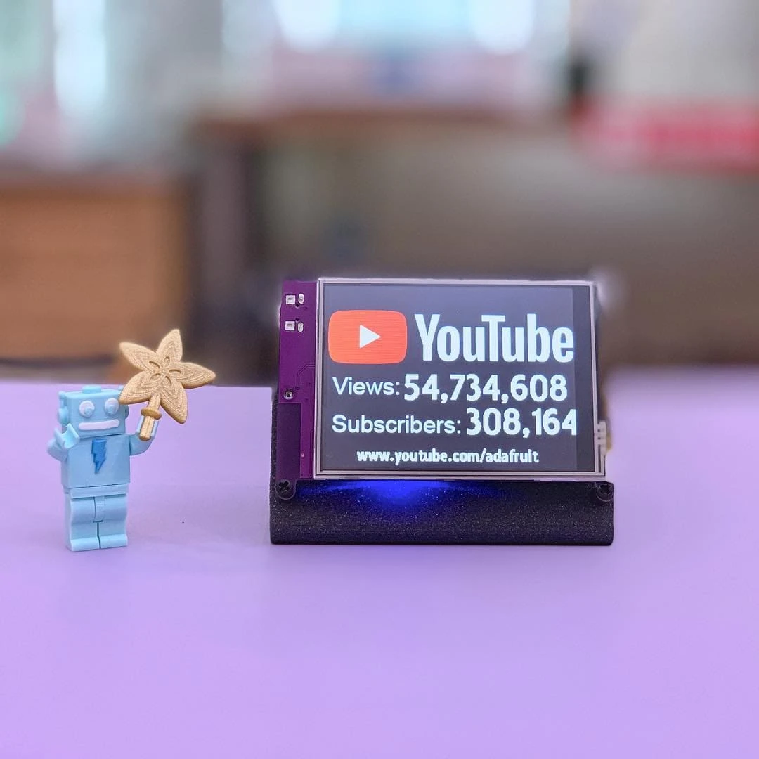 Adafruit PyPortal - CircuitPython Powered Internet Display 4 Adafruit PyPortal - CircuitPython Powered Internet Display - Image 2