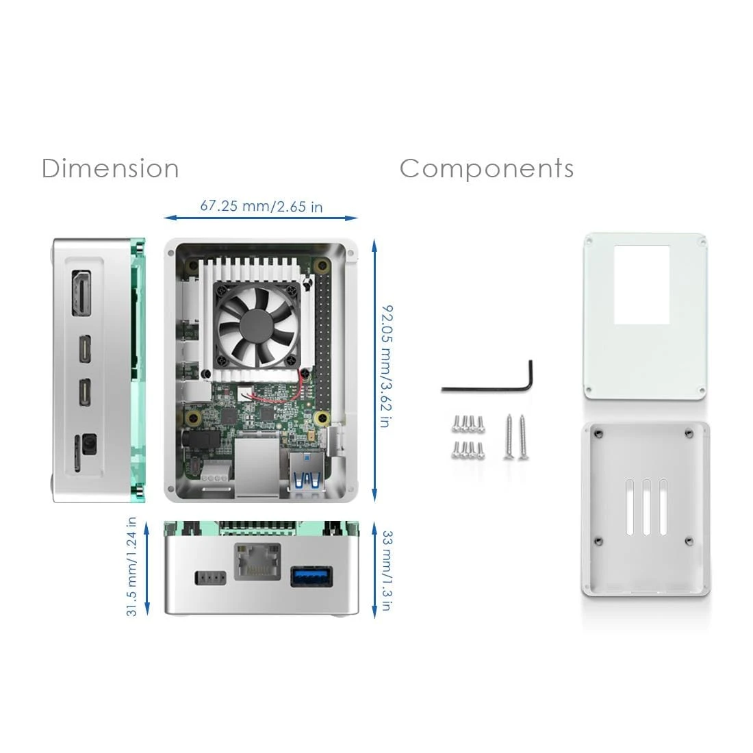 Anidees Google Coral Dev Board Case 9 Anidees Google Coral Dev Board Case - Image 7
