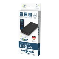 ANSMANN 10,000mAh Type-C 20W PD Power Bank -Electronic Accessories Store ansmann 10 000mah type c 20w pd power bank ansmann 104906 39794366611651