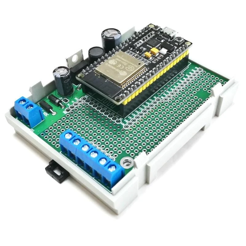ArduiBox ESP - ESP32 Prototyping DIN Rail Case (inc. ESP32 Board) 6 ArduiBox ESP - ESP32 Prototyping DIN Rail Case (inc. ESP32 Board) - Image 4