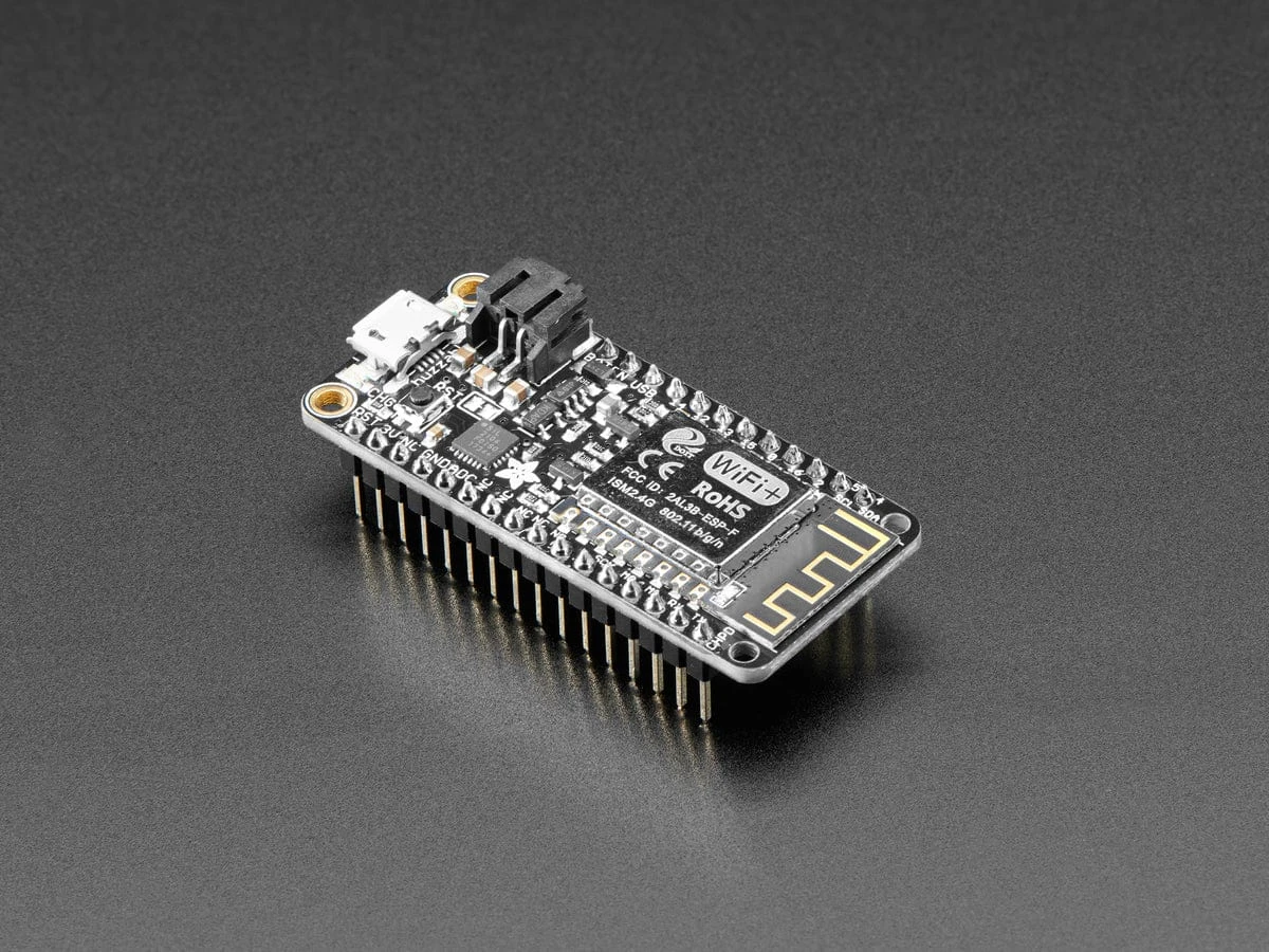 Assembled Adafruit Feather HUZZAH With ESP8266 With Headers 3 Assembled Adafruit Feather HUZZAH With ESP8266 With Headers