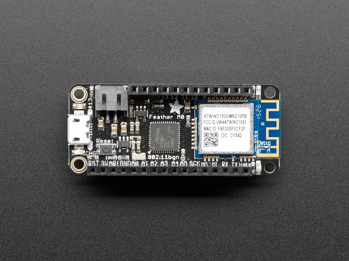 Assembled Adafruit Feather M0 WiFi With Stacking Headers 4 Assembled Adafruit Feather M0 WiFi With Stacking Headers - Image 2