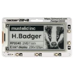 Badger 2040 -Electronic Accessories Store badger 2040 pimoroni pim607 36060255224003
