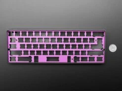 Black Metallic-Look Plastic GH60 / 60% Keyboard Shell -Electronic Accessories Store black metallic look plastic gh60 60 keyboard shell the pi hut ada5132 30156353634499