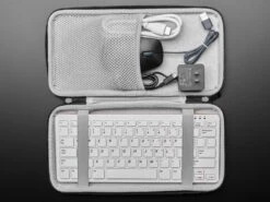 Black Zipper Sleeve Case With Handle For Raspberry Pi 400 -Electronic Accessories Store black zipper sleeve case with handle for raspberry pi 400 the pi hut ada5292 33106755354819