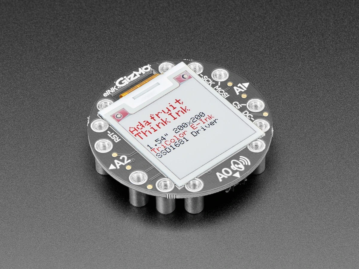 Circuit Playground 200x200 Tri-Color E-Ink Gizmo (E-Ink Display + Audio Amplifier) 3 Circuit Playground 200x200 Tri-Color E-Ink Gizmo (E-Ink Display + Audio Amplifier)