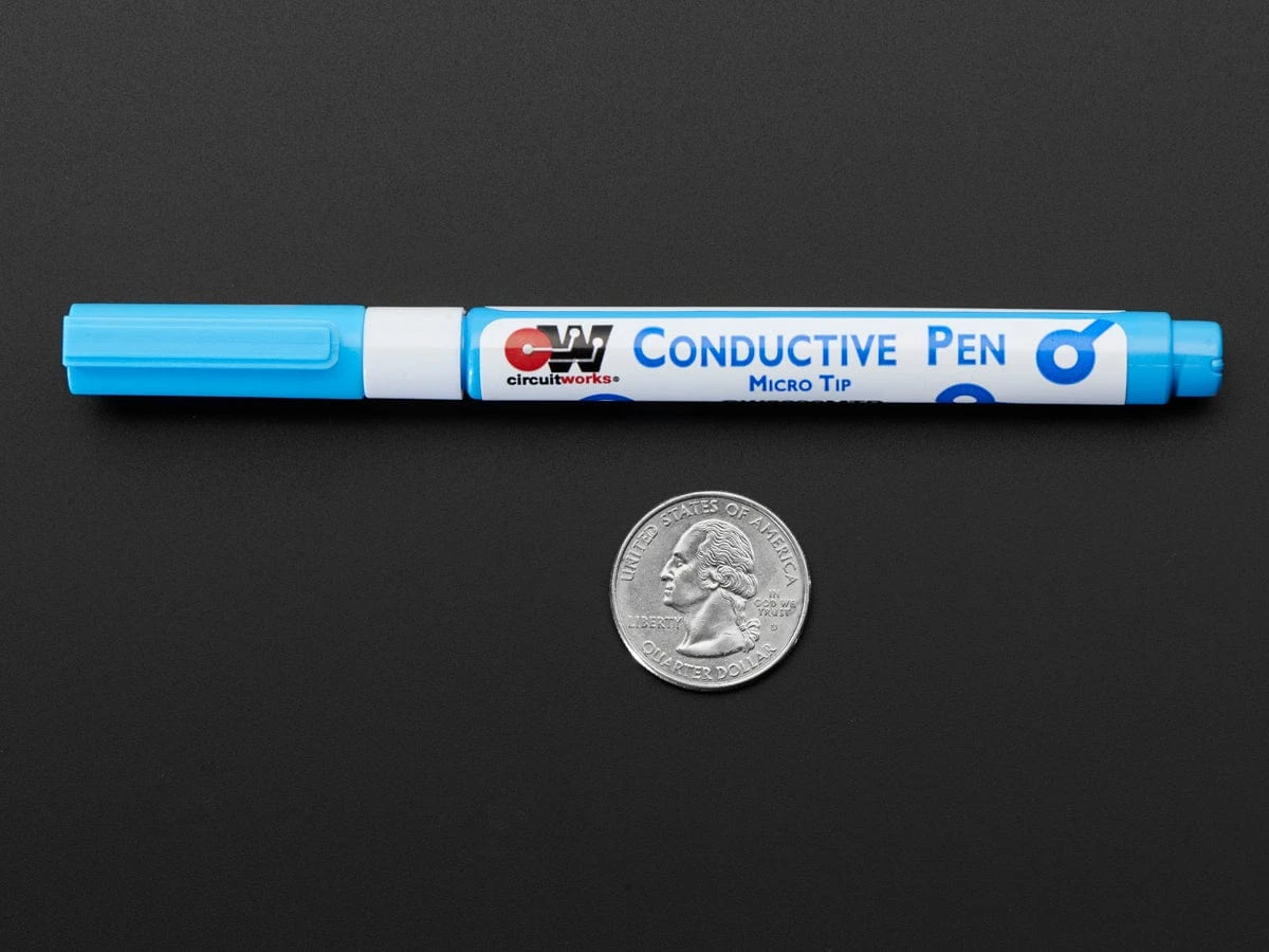 Conductive Silver Ink Pen - Micro Tip (CW2200MTP) 4 Conductive Silver Ink Pen - Micro Tip (CW2200MTP) - Image 2