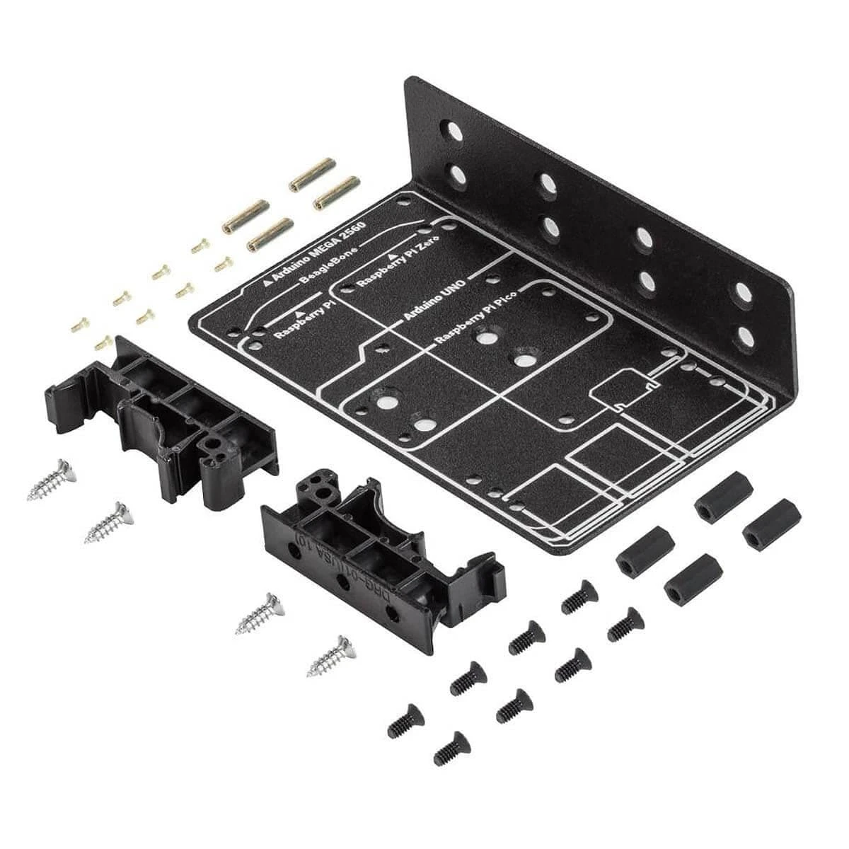 DIN Rail Mount For Raspberry Pi, Zero, Pico And Arduino 3 DIN Rail Mount For Raspberry Pi, Zero, Pico And Arduino
