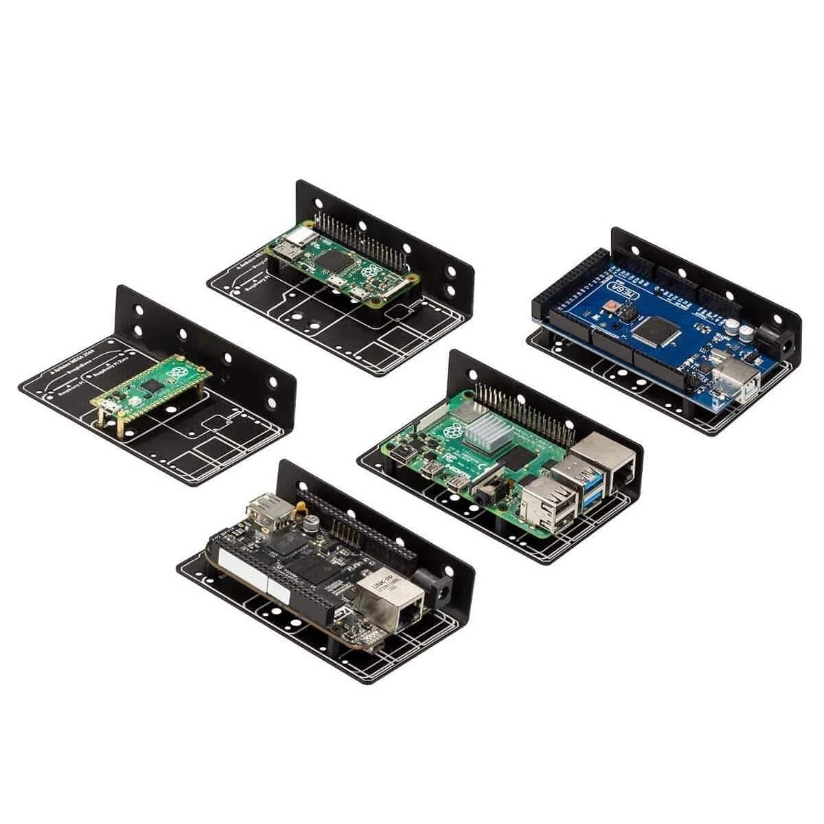 DIN Rail Mount For Raspberry Pi, Zero, Pico And Arduino 4 DIN Rail Mount For Raspberry Pi, Zero, Pico And Arduino - Image 2