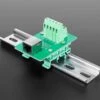 DIN Rail RJ-45 To Terminal Block Adapter (Right Angle Jack) -Electronic Accessories Store din rail rj 45 to terminal block adapter right angle jack the pi hut ada3797 28610273640643