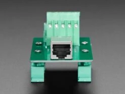 DIN Rail RJ-45 To Terminal Block Adapter (Right Angle Jack) 13 DIN Rail RJ-45 To Terminal Block Adapter (Right Angle Jack) -Electronic Accessories Store din rail rj 45 to terminal block adapter right angle jack the pi hut ada3797 28610273738947