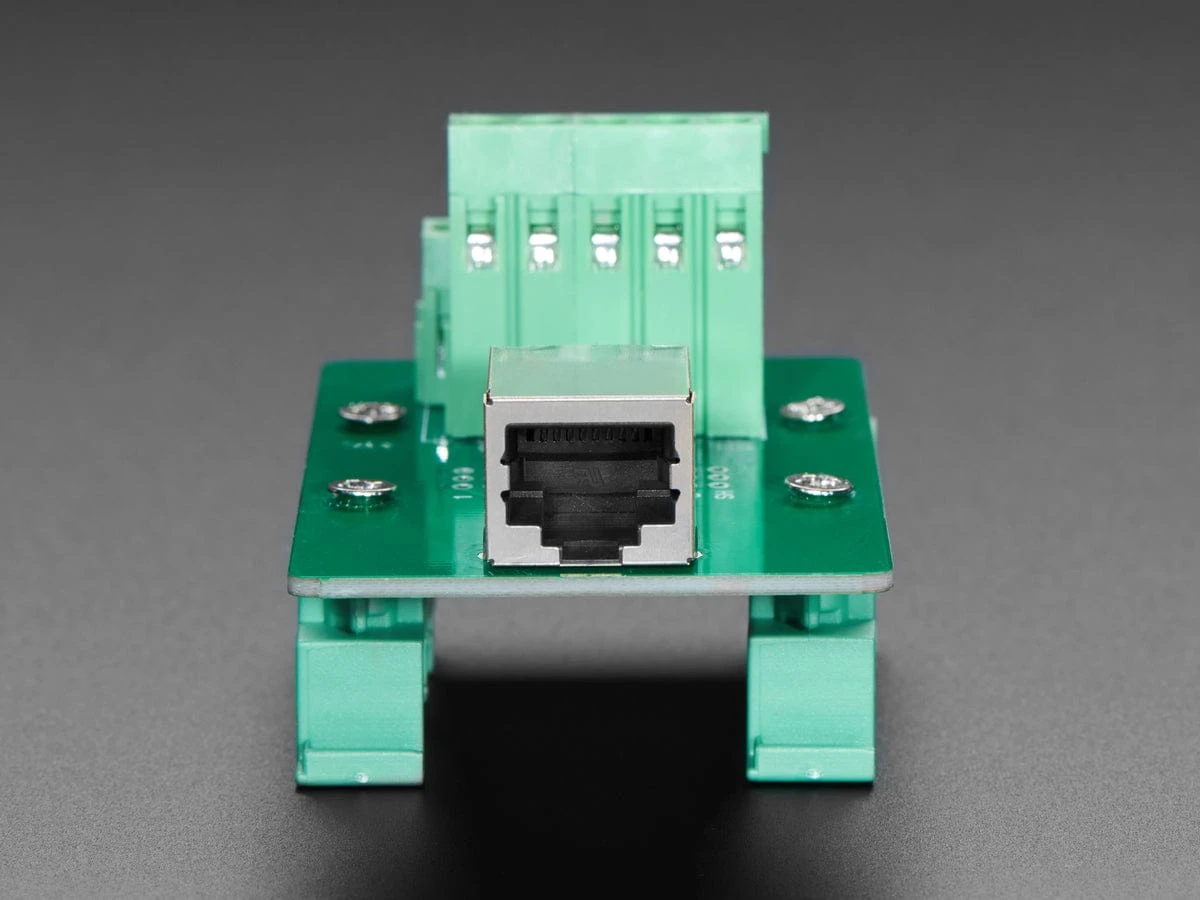 DIN Rail RJ-45 To Terminal Block Adapter (Right Angle Jack) 6 DIN Rail RJ-45 To Terminal Block Adapter (Right Angle Jack) - Image 4